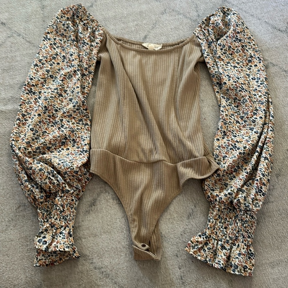 Floral bodysuit